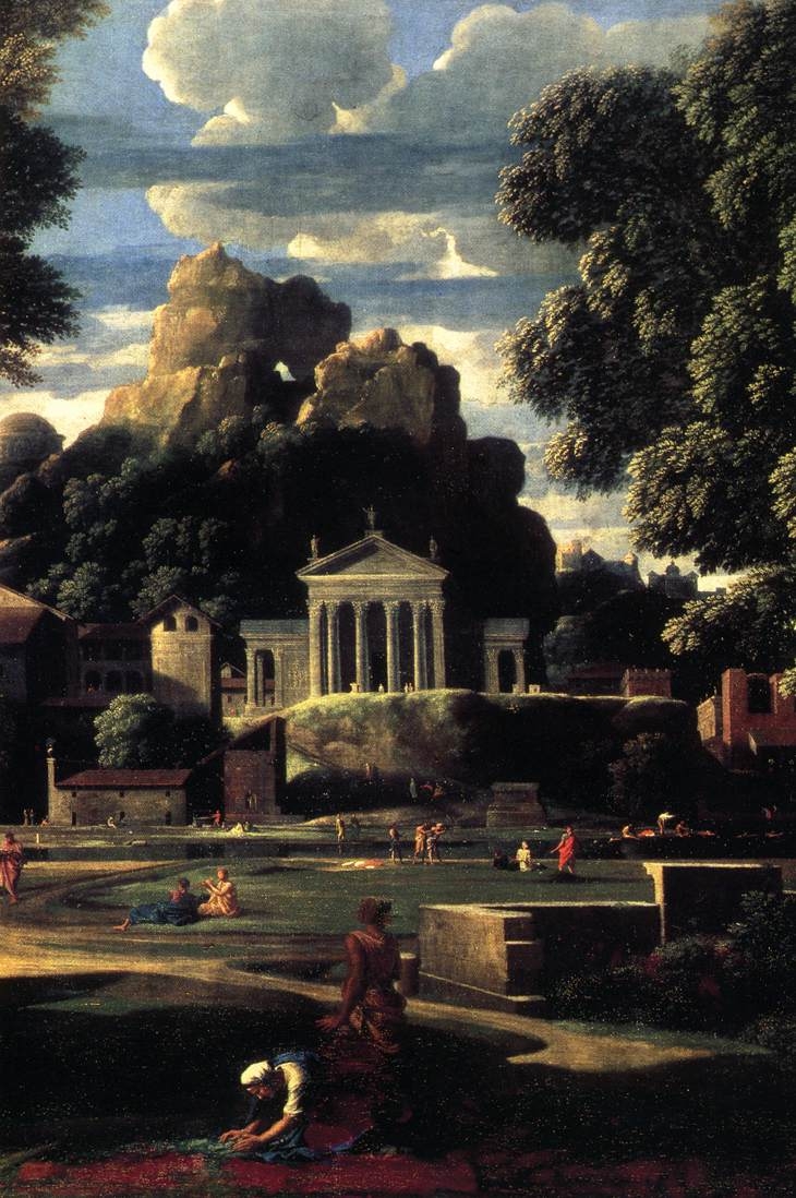 Poussin, Nicolas (1594-1665) - Paysage avec la dispersion des cendres de Phocion (detail).JPG